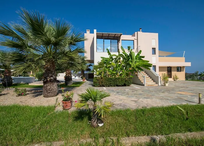 فيلة Xenos 2 With 5 Bedrooms Private Swimming Pool, Near The Sea