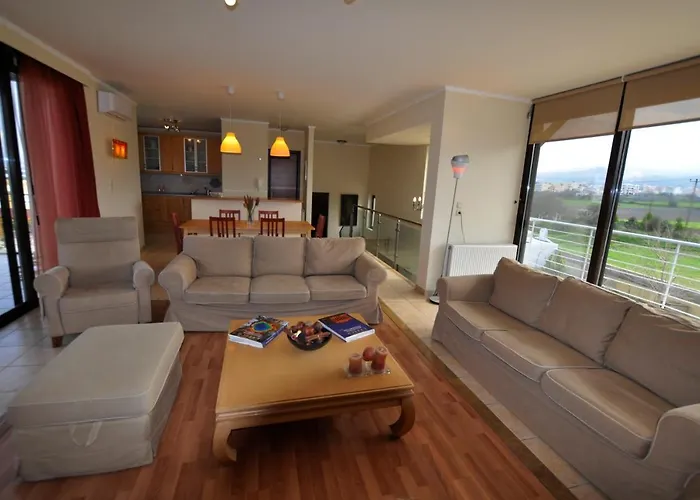 فيلة Xenos 2 With 5 Bedrooms Private Swimming Pool, Near The Sea