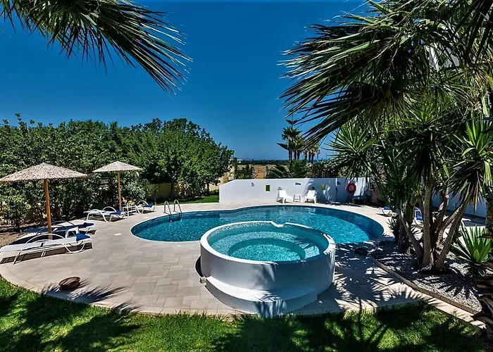 فيلة Xenos 2 With 5 Bedrooms Private Swimming Pool, Near The Sea *